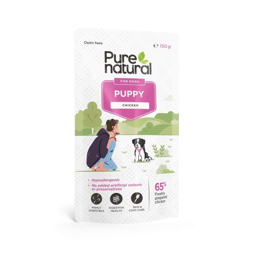 Purenatural kutsika einekotike, kana/riis, 150 g