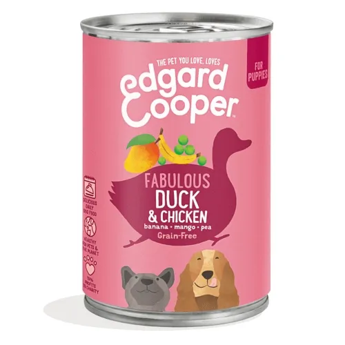 Edgard Cooper konserv kutsikale, pardi- ja kanalihaga 400 g