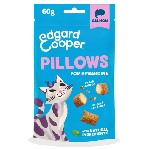 Edgard Cooper Pillows kassi maius, lõhe/kana, 60 g