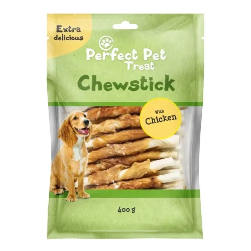 Perfect Pet Wrapped koera närimispulk, kana, 400 g