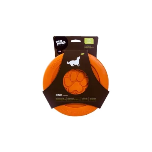 West Paw Zisc kummist mänguasi koertele 21,6 cm, oranž