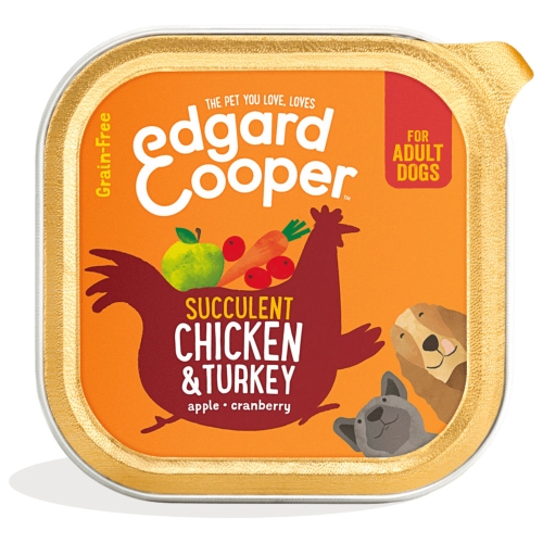 Edgard Cooper konserv koerale, kana- ja kalkunilihaga 150 g