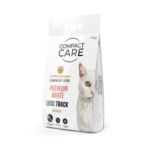 Compact Care Premium White Less Track kassiliiv, 10 kg