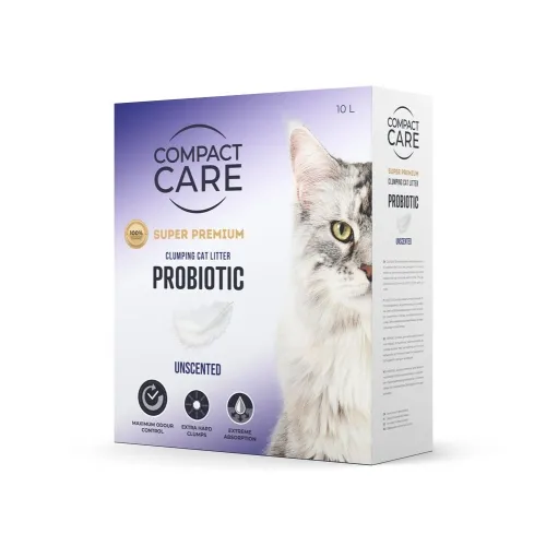 Compact Care Probiotic lõhnatu kassiliiv, 10 L
