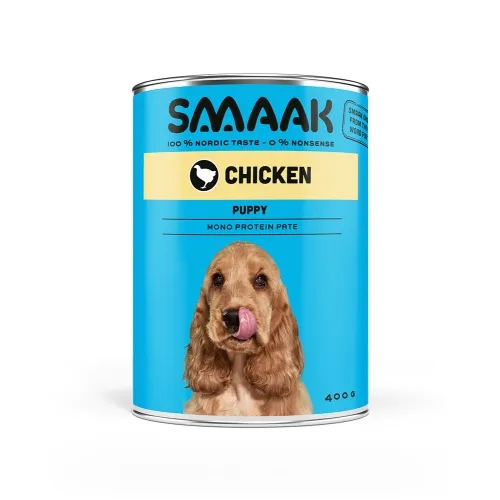 SMAAK kutsikakonserv, kana/riis, 400 g