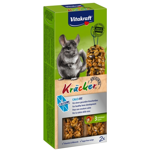Vitakraft tšintšilja maius Kräcker Calci Fit, 2 tk