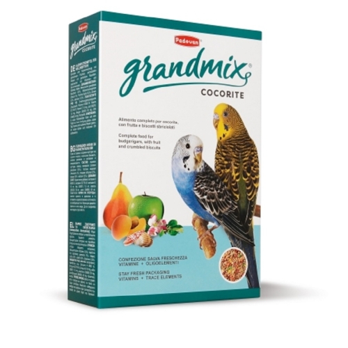 Padovan GrandMix Cocorite täistoit viirpapagoidele 400 g