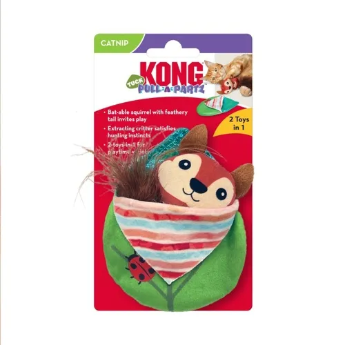 KONG Pull-A-Partz Tuck kassi mänguasi