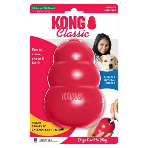 KONG Classic täidetav mänguasi, XXL, punane