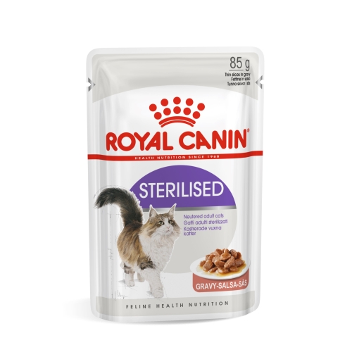 Royal Canin Sterilised Gravy, einekotike kassile 85 g