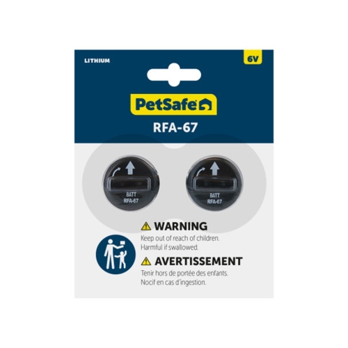 PetSafe liitiumpatarei RFA-67D-11, 6V 2 tk