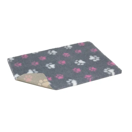 VetBed Duo Paws libisemisvastane matt, 100x75cm, hall