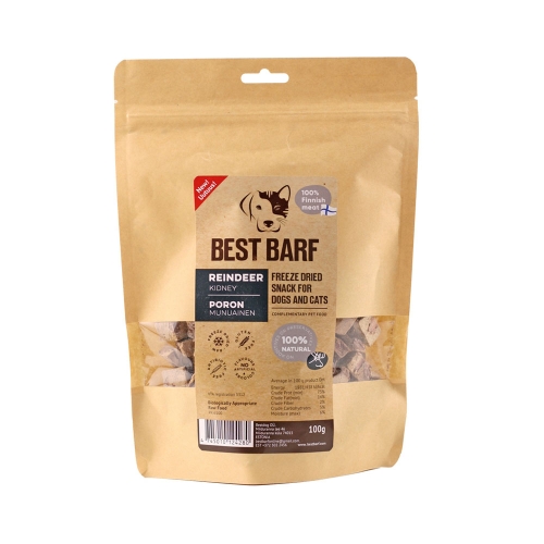 Best Barf külmkuivatatud maius, põhjapõdra neer 100 g