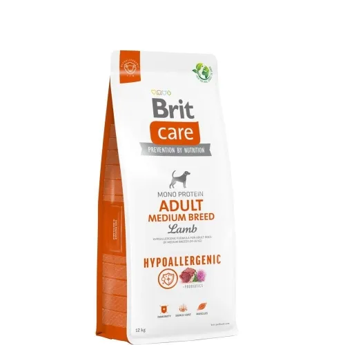 Brit Care kuivtoit keskmist tõugu koerale, lammas/riis, 12 kg