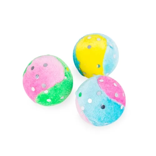 Little & Bigger kassi mänguasi, Pure Purr veluurpallid, 3 tk