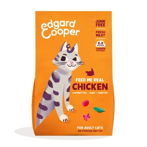 Edgard Cooper kuivtoit kassile kanalihaga 2 kg