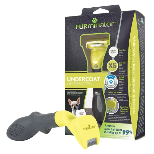 Furminator aluskarva kamm, XS, lühikarvalisele koerale