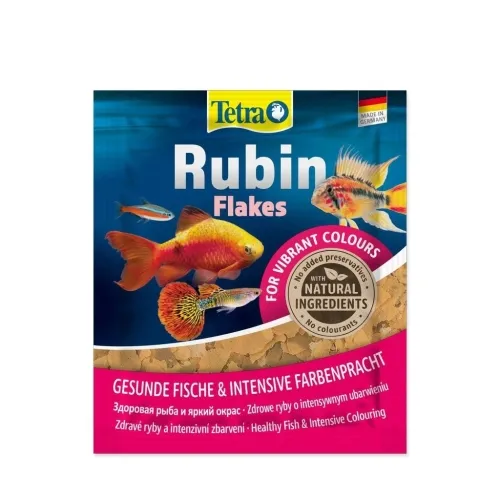 Tetra kalade täissööt Tetrarubin helbed 12 g