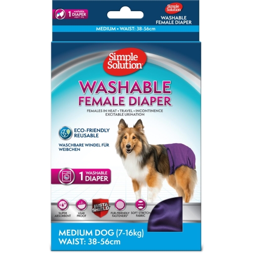 Simple Solution pestav mähe, emasele koerale, M suurus, 1 tk