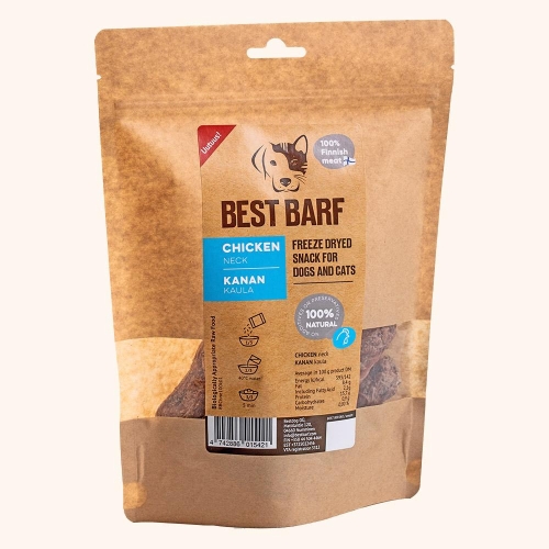 Best Barf  külmkuivatatud maius, kana kael 100 g