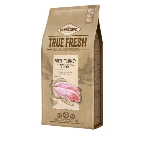 Carnilove True Fresh koera kuivtoit, kalkun, 4 kg