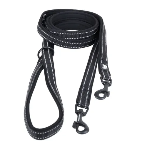 Feel Active koera jalutusrihm Multi, 2 x 300 cm, must