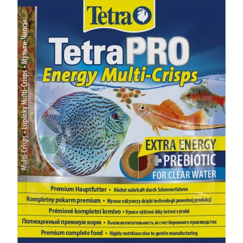 Tetra kalade täissööt Tetrapro Energy Multi-Crisps 12 g