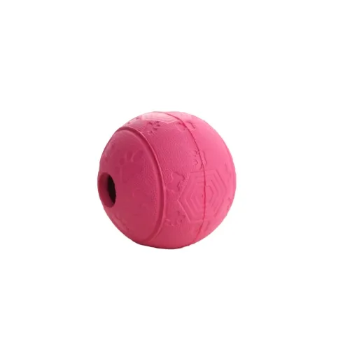 Little & Bigger koera mänguasi, Spin-a-Treat pall, 8 cm, roosa