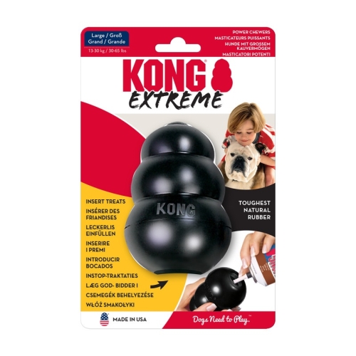 Kong Extreme täidetav mänguasi L, must