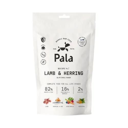 Pala koera toortoit, lammas/heeringas, 100 g