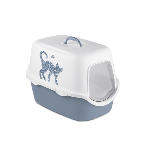 Stefanplast Cathy Griffe kassiliivakast 40x40x56cm, sinine/valge