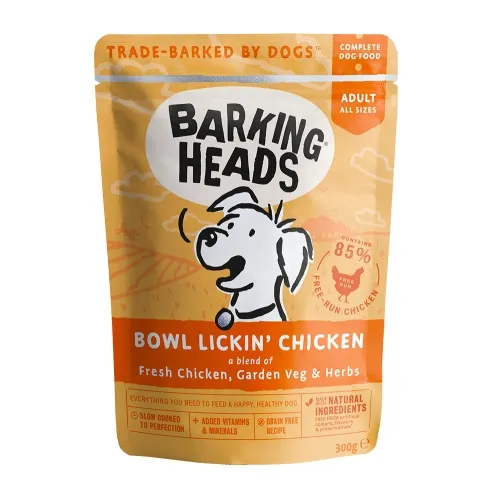Barking Heads Bowl Lickin Chicken koera einekotike 300 g