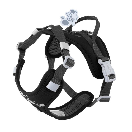 Hurtta Weekend Warrior II Eco traksid 55-70 cm, must