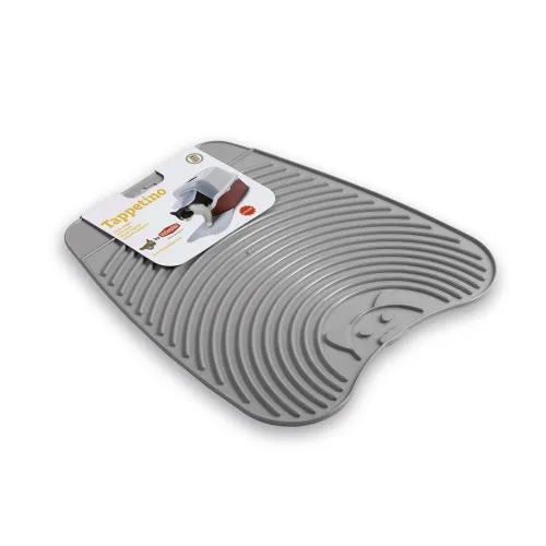 Stefanplast kassi liivakasti matt, hall, 39 x 35 cm