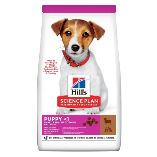 Hill's Science Plan Small&Mini kutsikatele lambaliha ja riisiga 300 g