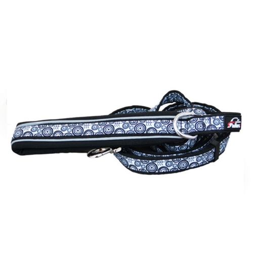 Finnero Ocean Sport reguleeritav koera jalutusrihm 110-185 cm, must