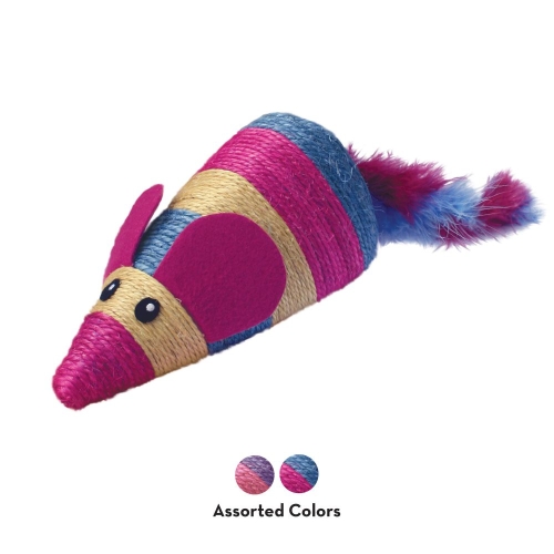 Kong Scratch Mouse mänguasi kassidele, erinevad värvid