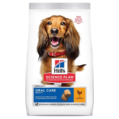 Hill's Science Plan Oral Care koeratoit kanaga suurele koerale 12kg