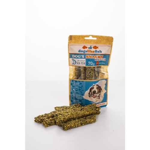 Dogslikefish koeramaius, Minced Fish-Stripes 70 g