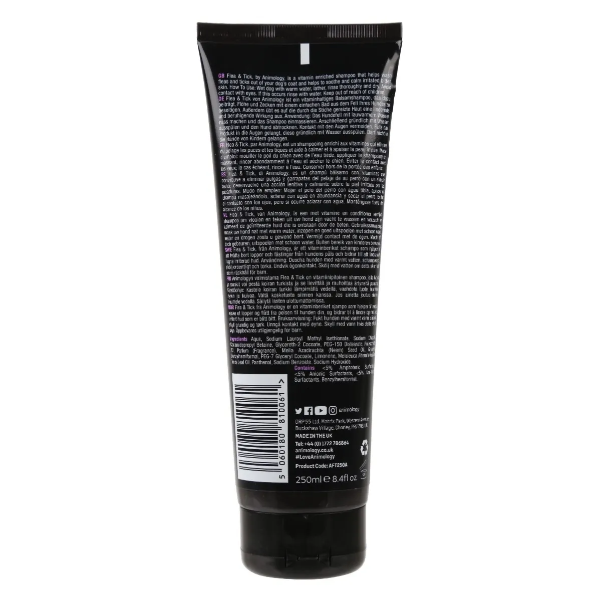 Animology Flea Tick šampoon koertele, 250 ml - Tootepilt 2