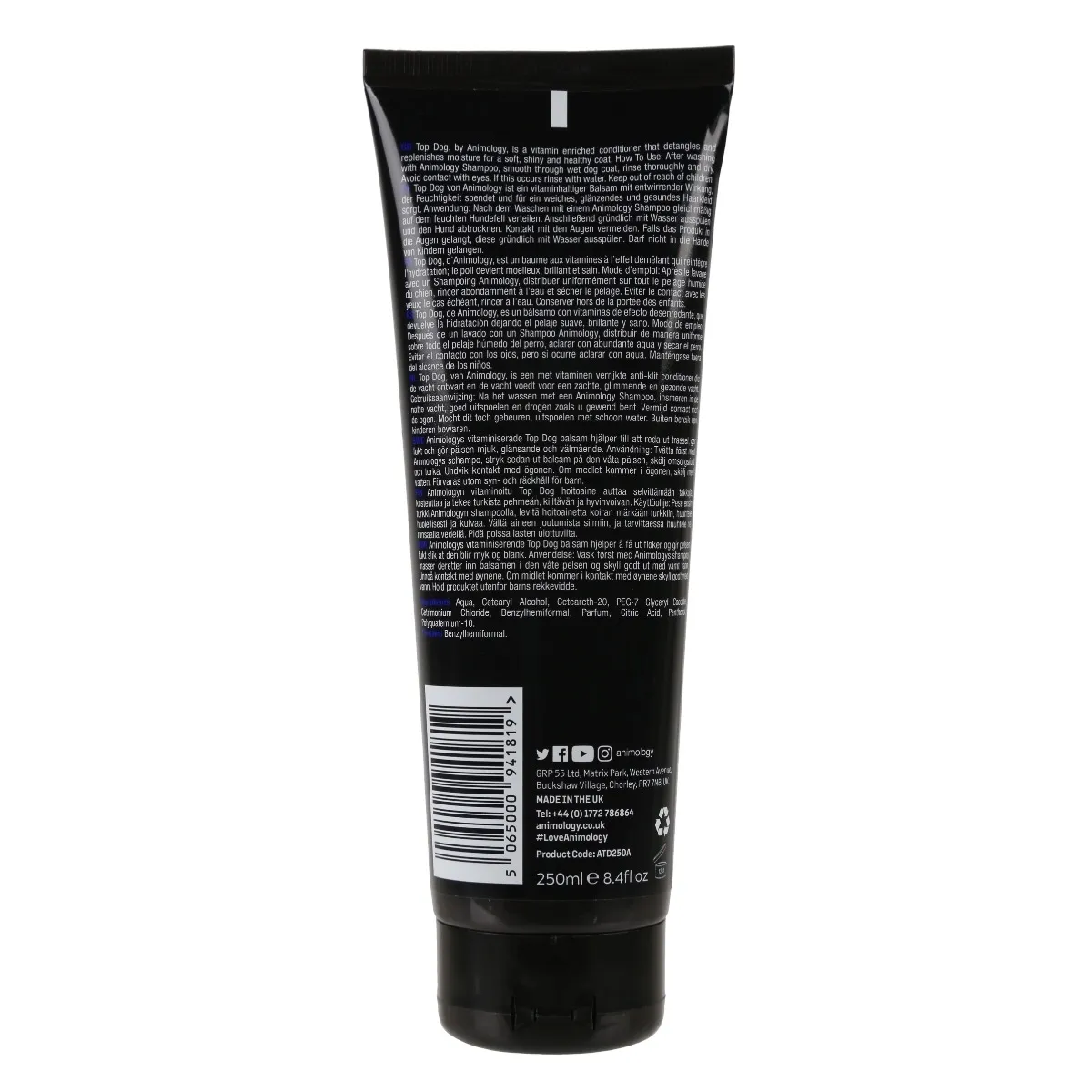 Animology Top Dog palsam koertele, 250 ml - Tootepilt 2