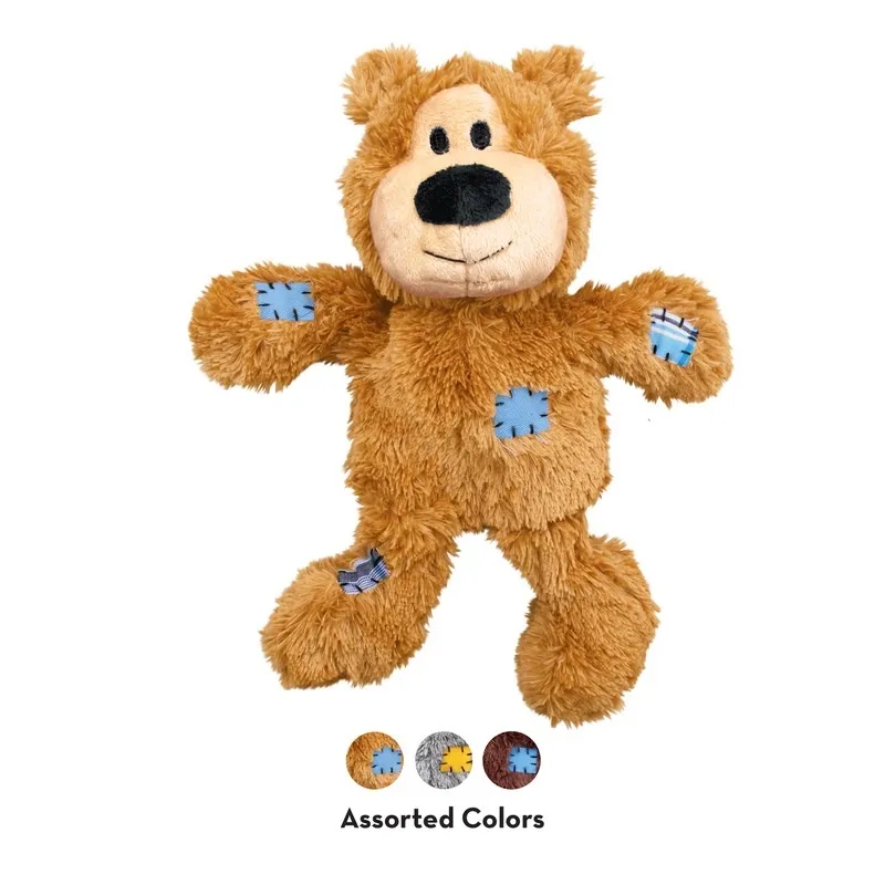 KONG Wild Knots Bears piiksuv mänguasi koertele S/M - Tootepilt 6
