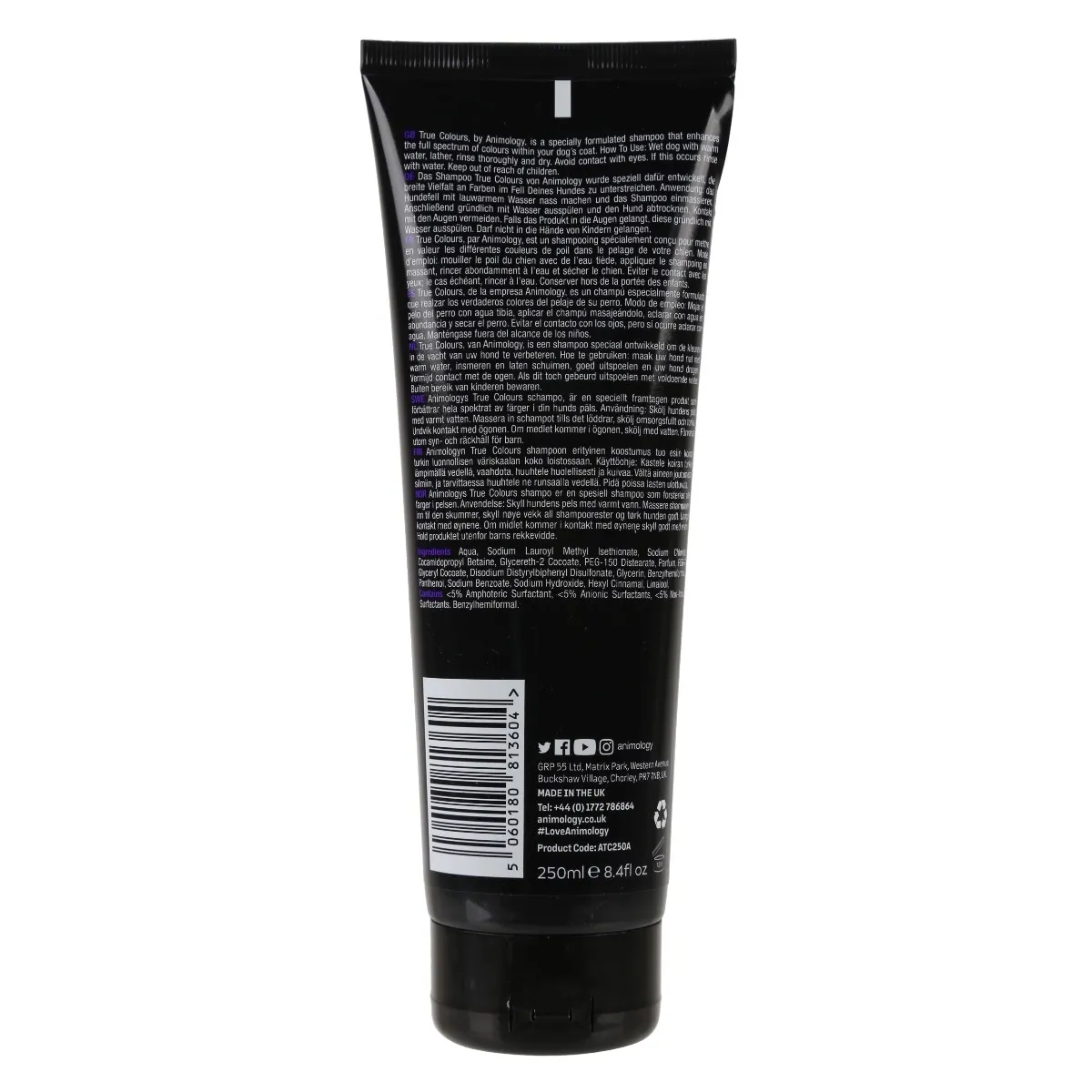 Animology True Colours šampoon koertele, 250 ml - Tootepilt 2