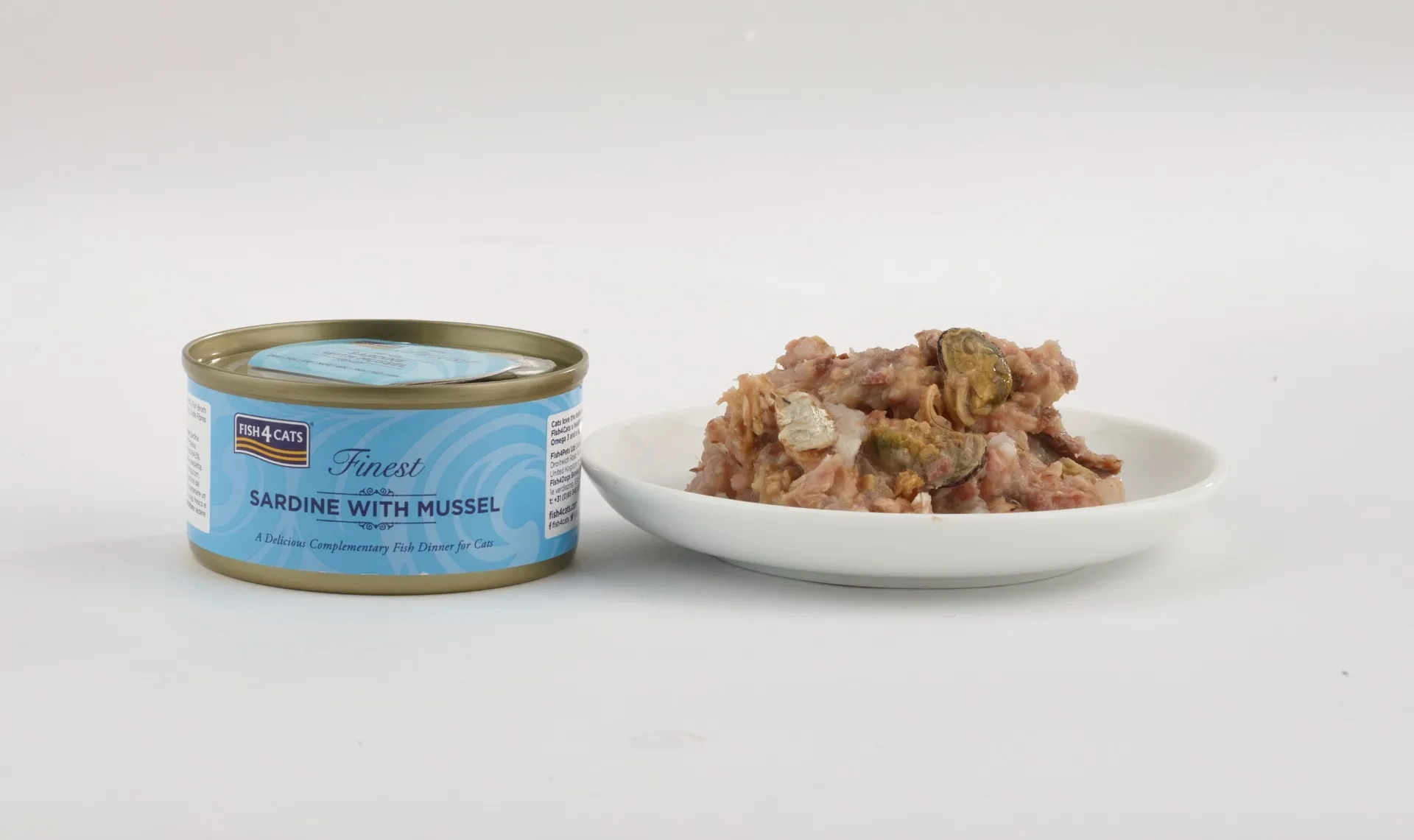 Fish4Cats konserv kassile, sardiinide ja molluskitega, 70 g - Tootepilt 3