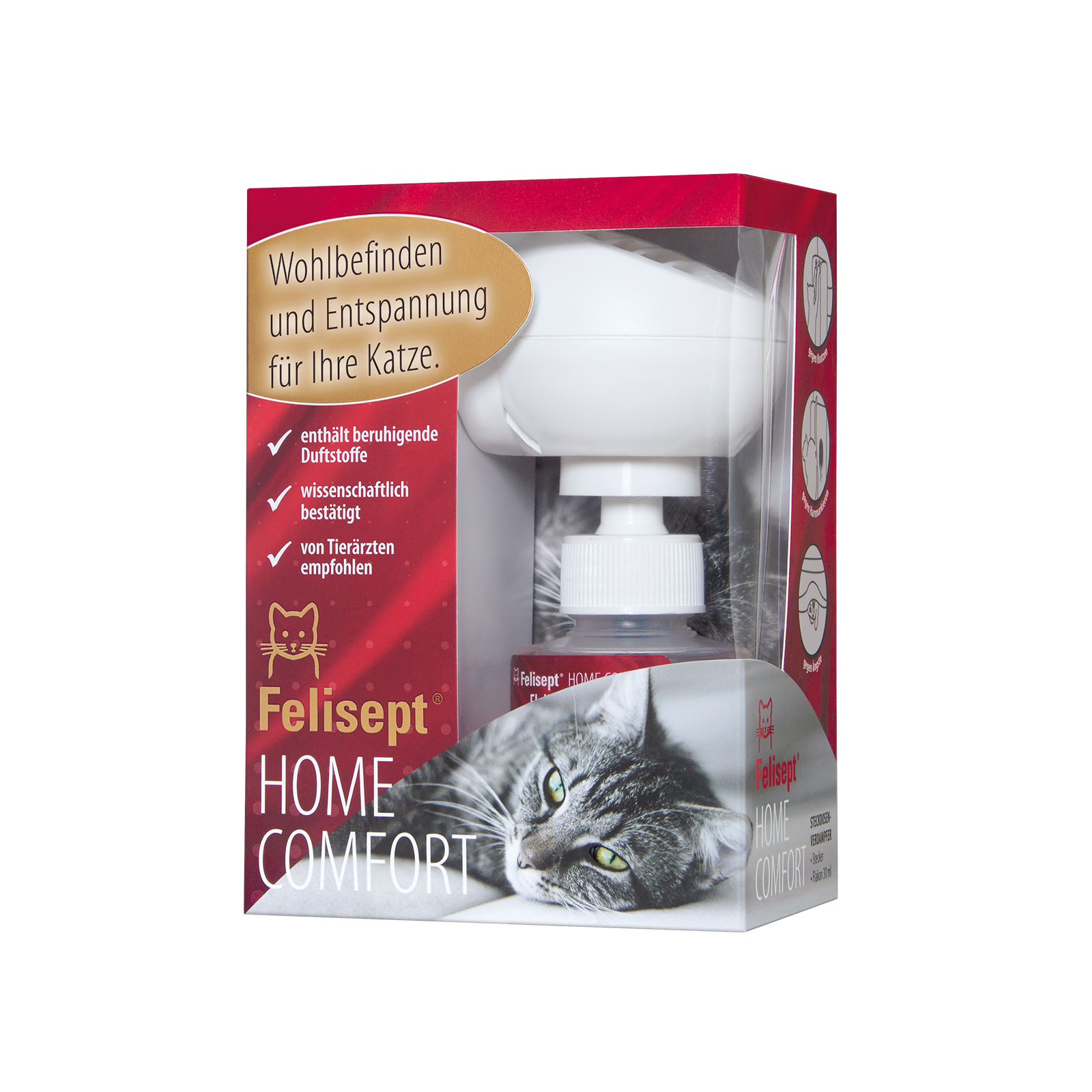 Felisept® Home Comfort kassi difuusor ja täitepudel 45 ml