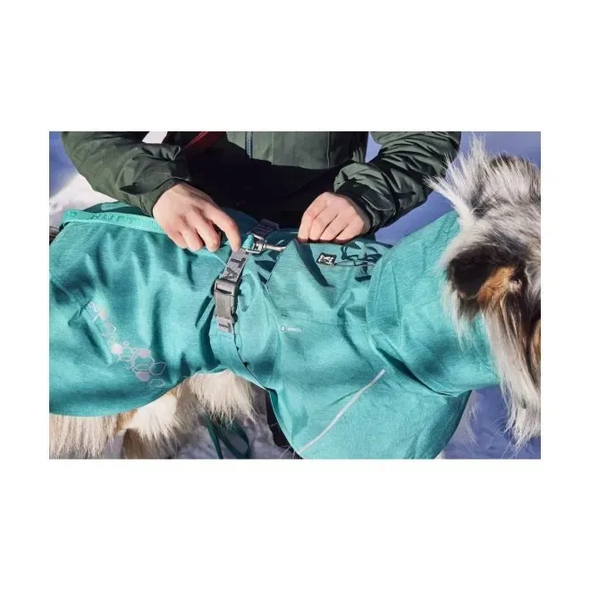 Hurtta Monsoon Coat II ECO vihmajope, 25, sinakasroheline - Tootepilt 3