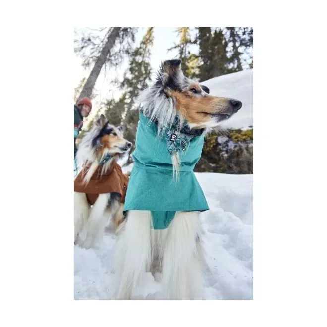 Hurtta Monsoon Coat II ECO vihmajope, 25, sinakasroheline - Tootepilt 6