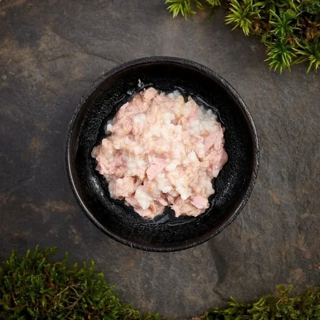 Purenatural kassikonserv, tuunikalafilee/krevetid, 70 g - Tootepilt 2