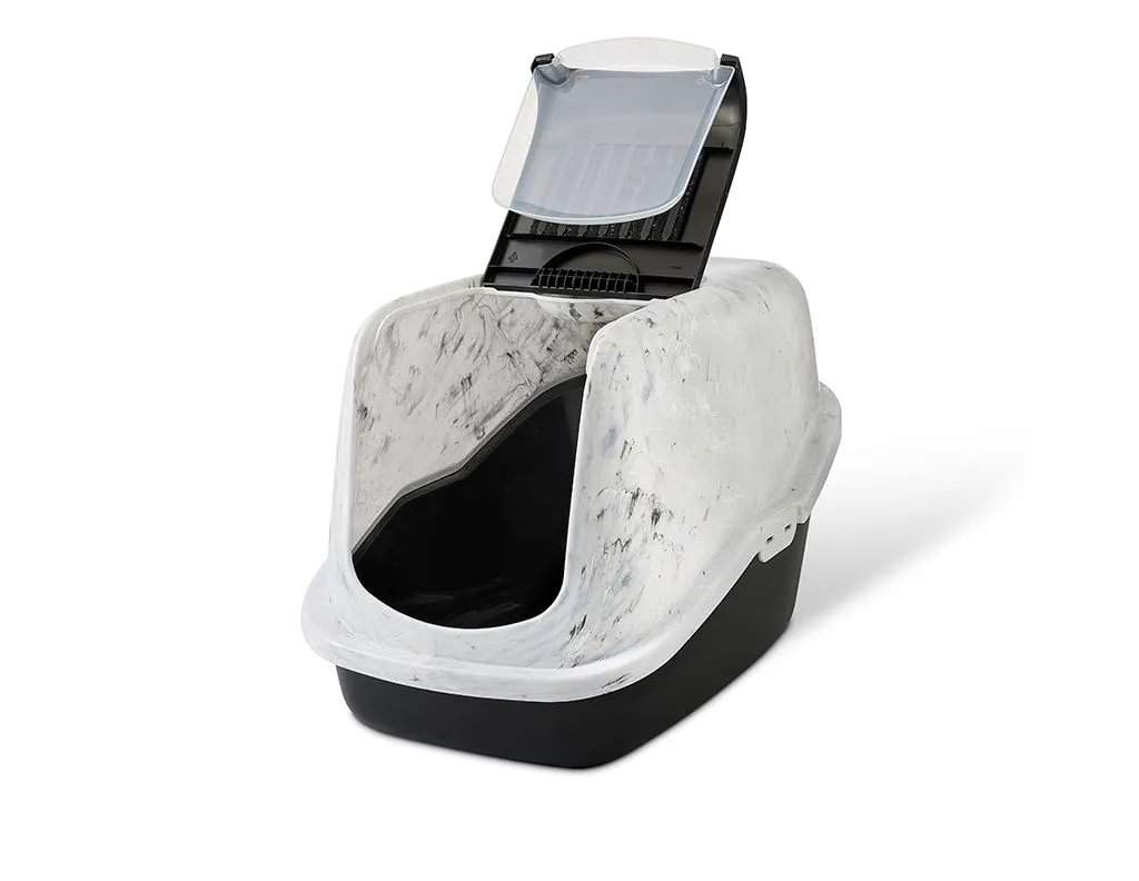Savic Nestor Marble kassi liivakast 56 x 38.5 x 39 cm - Tootepilt 2