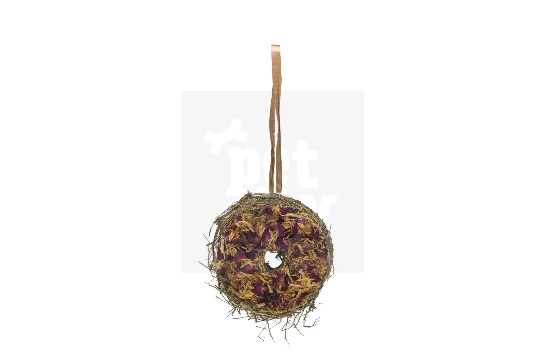 Beeztees väikelooma heinamaius Donut Rose Marigold - Tootepilt 2